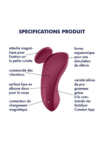 Coffret 2 sextoys connectés Partner Box 1 Satisfyer - CC597768